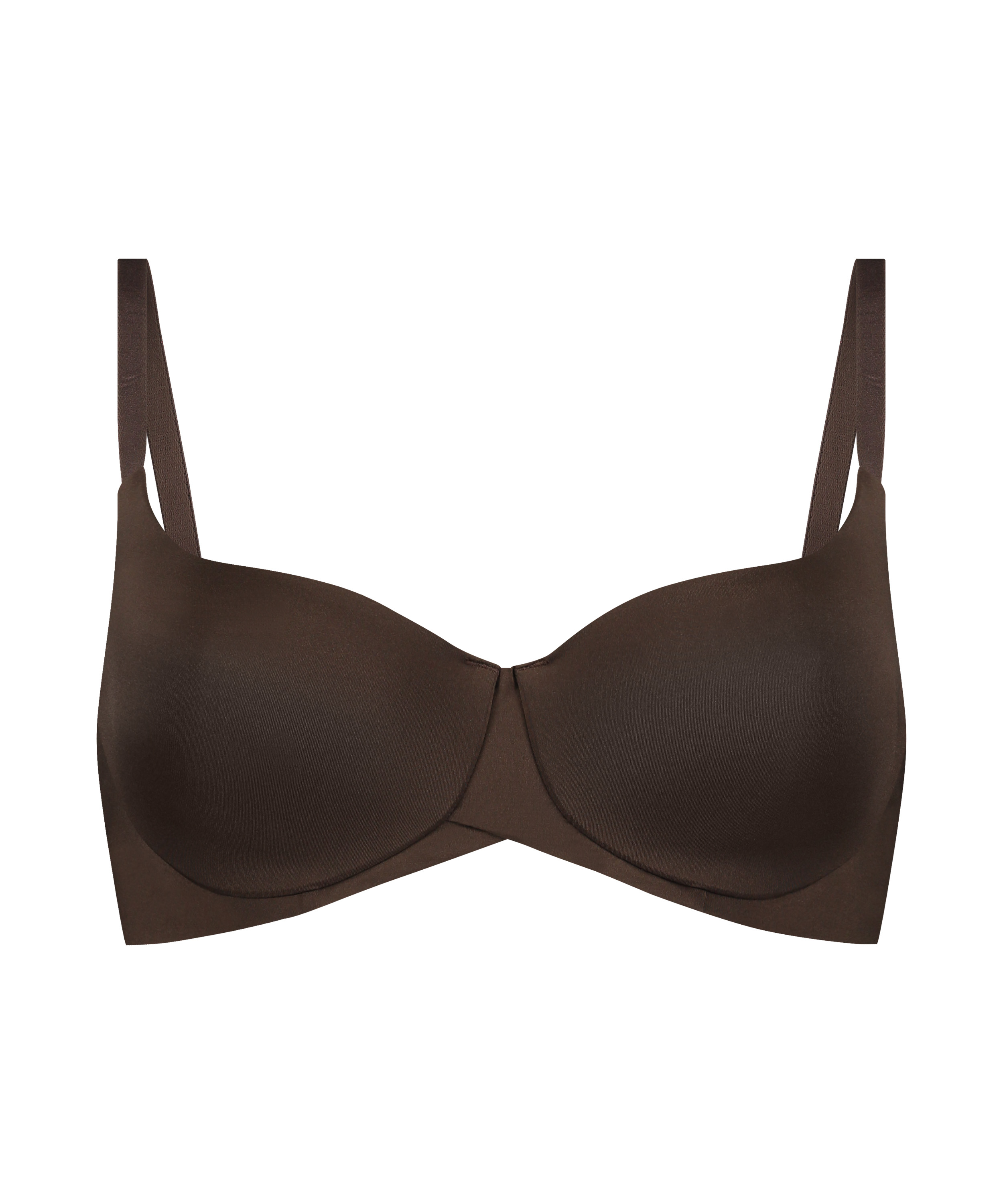 Soutien-gorge à armatures préformé Smooth, Marron, main
