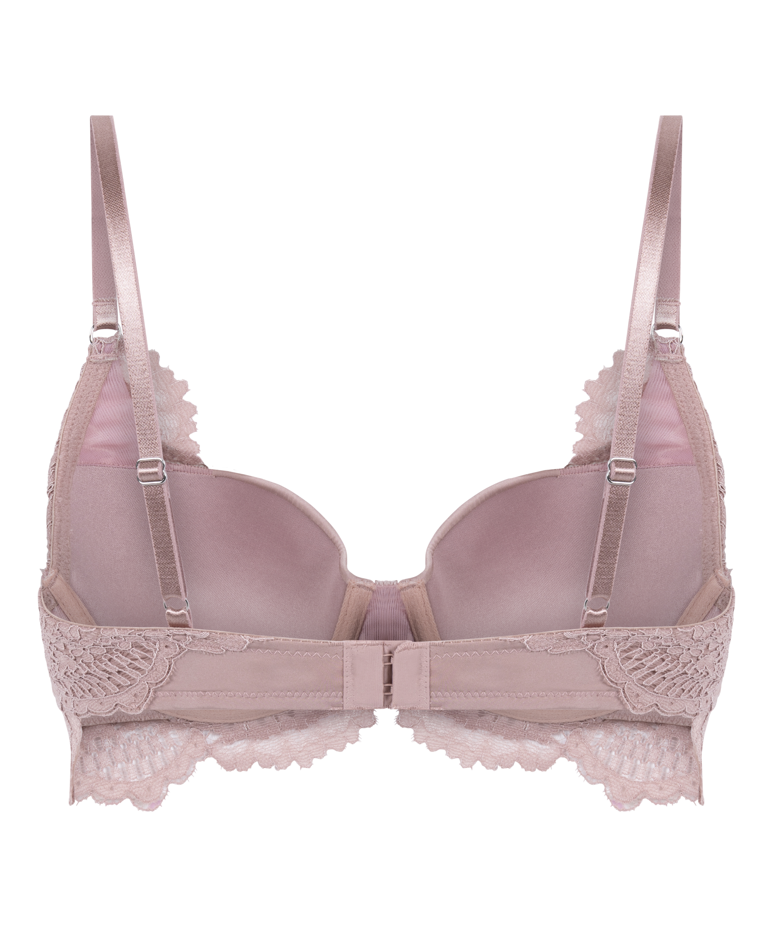 Soutien-gorge à armatures rembourré longline Essie, Violet, main