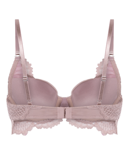 Soutien-gorge à armatures rembourré longline Essie, Violet