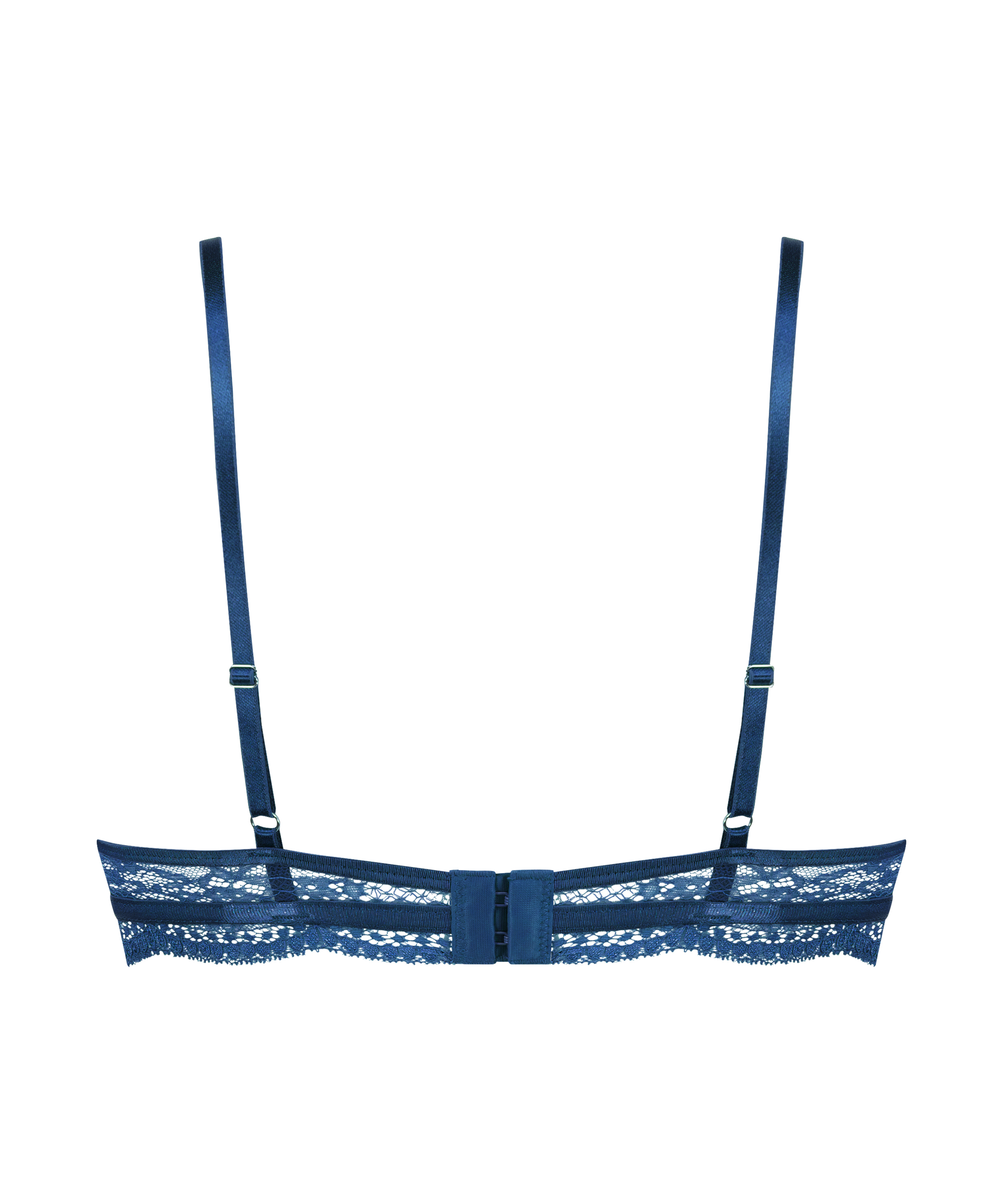 Soutien-gorge non-rembourré à armatures Isabelle, Bleu, main