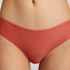 Slip brésilien invisible Stripe mesh, Rouge