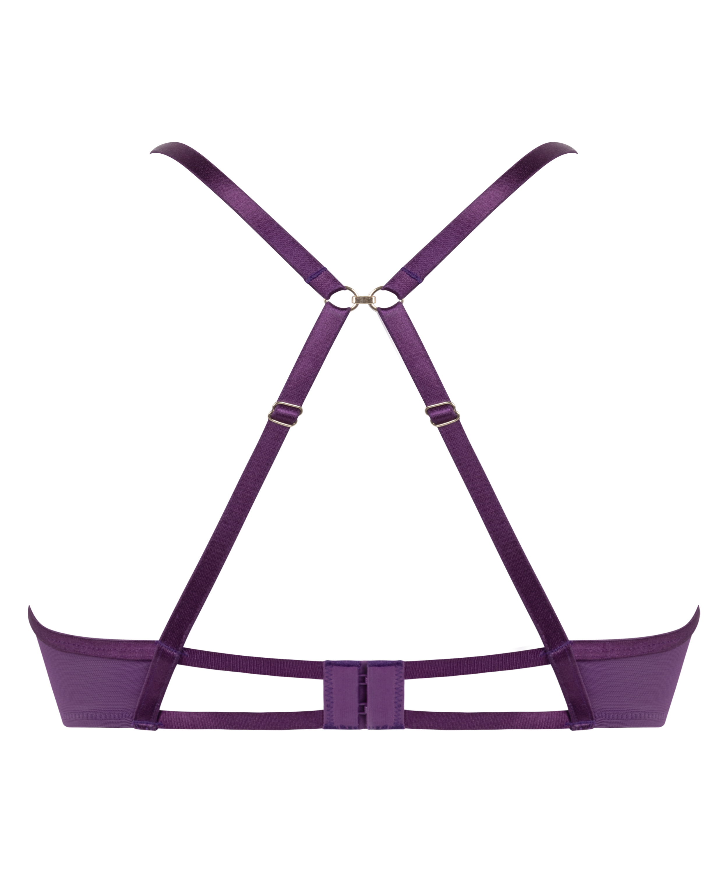 Soutien-gorge à armatures non-préformé Cinnamon, Violet, main