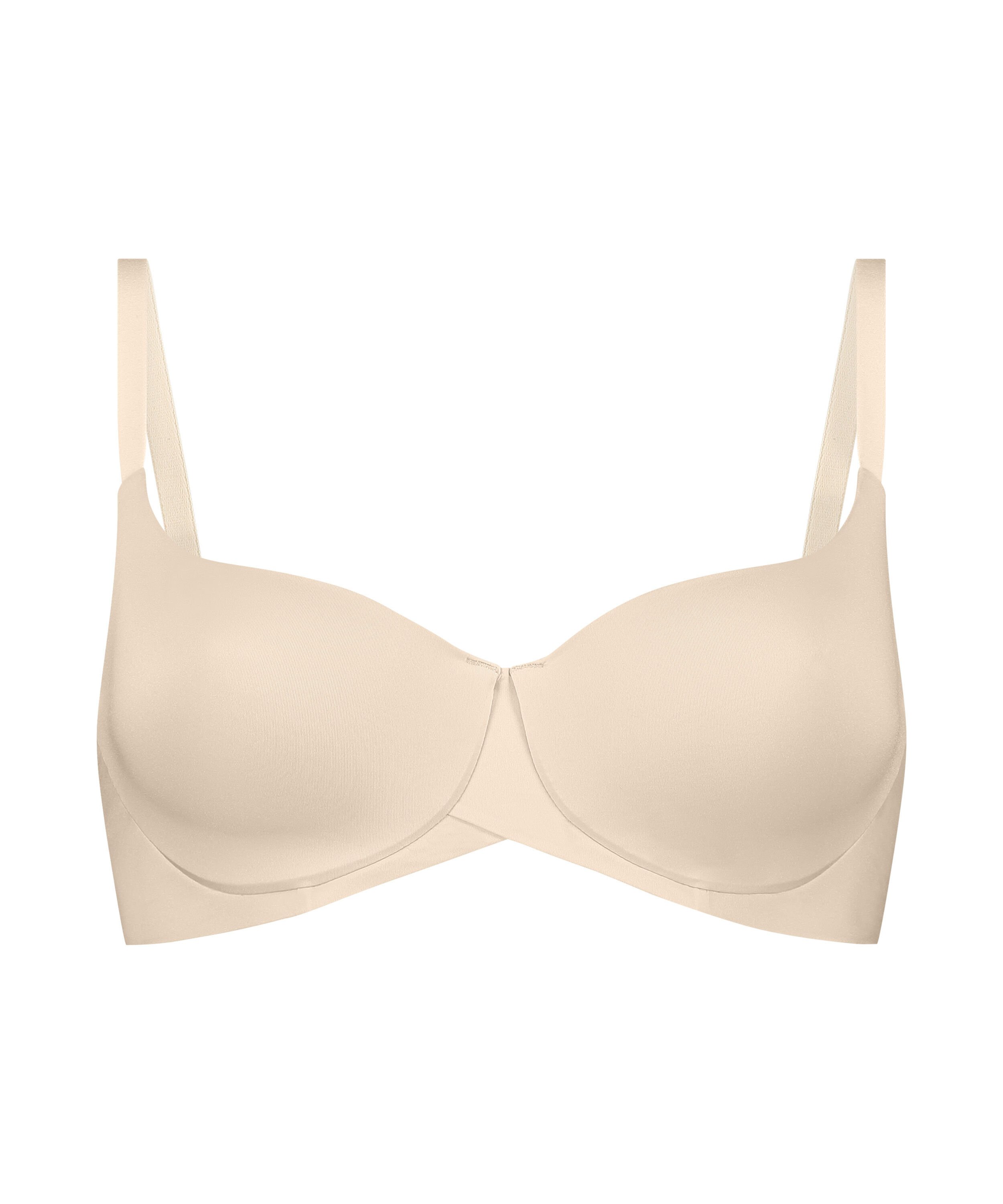 Soutien-gorge &agrave; armatures pr&eacute;form&eacute; Smooth, Beige