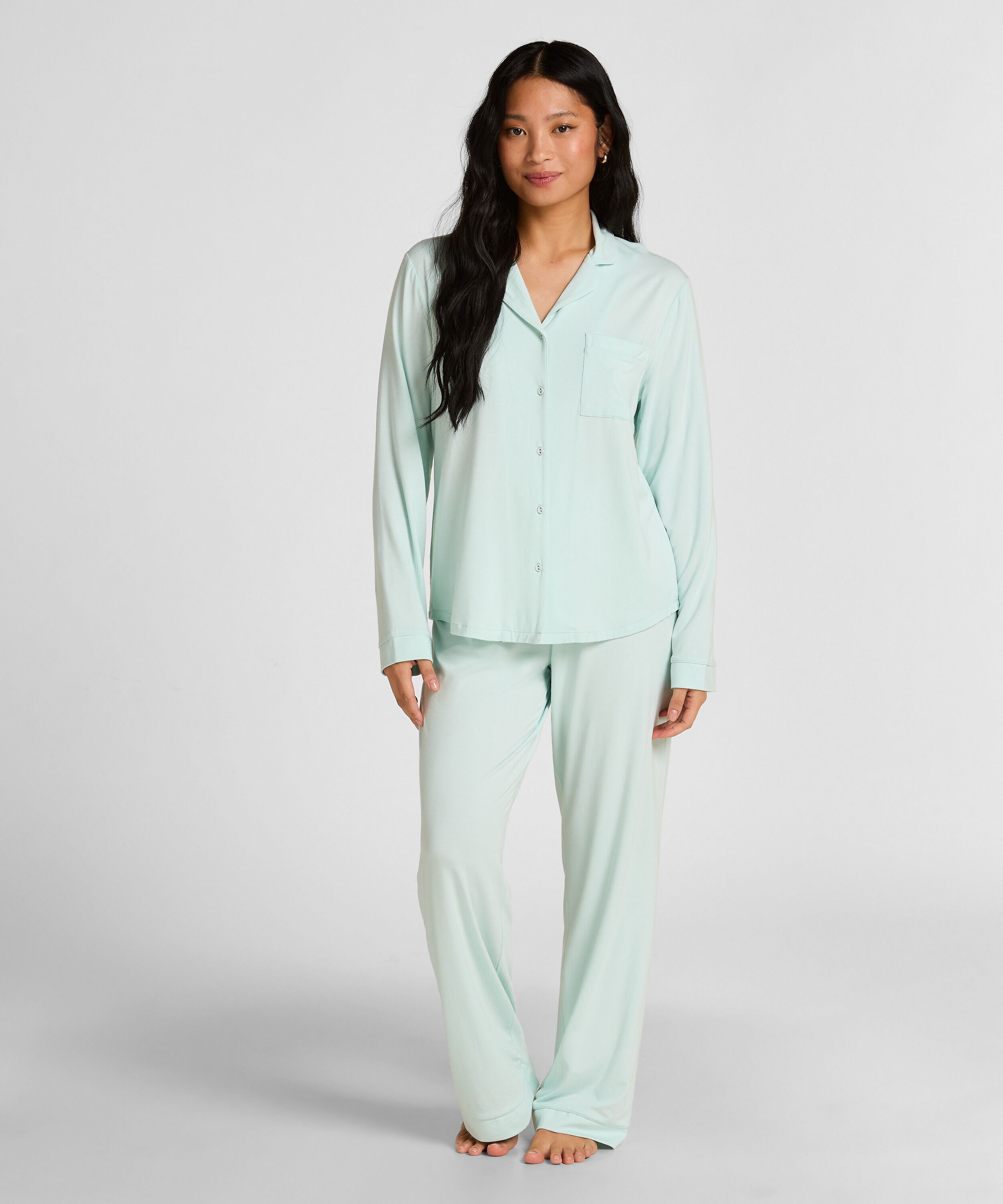 Pantalon en jersey Essential, Vert