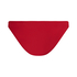 Slip de Bikini Échancrés Luna, Rouge