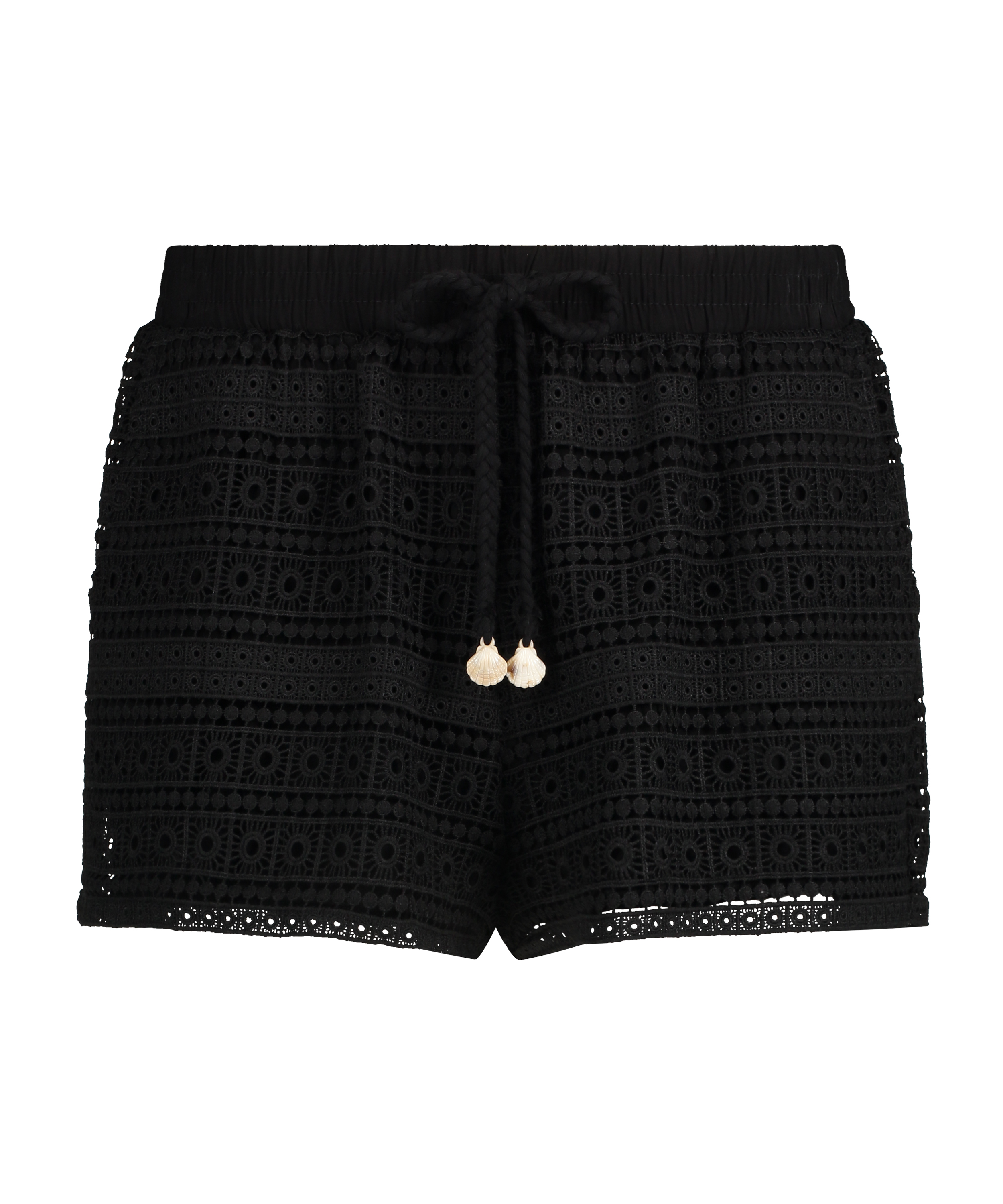 Short Crochet, Noir, main