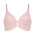 Soutien-gorge à armatures préformé longline Andrea, Rose