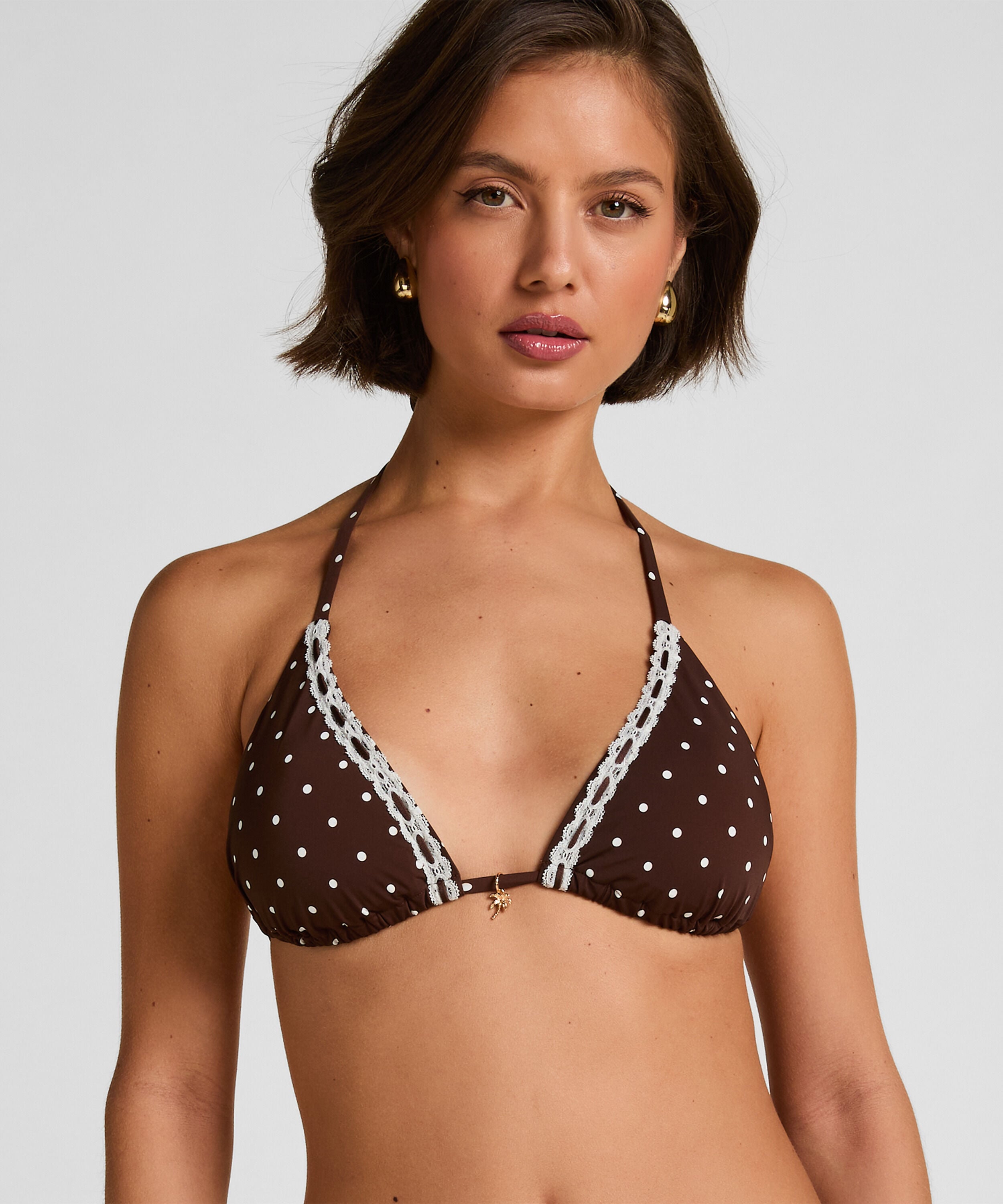 Haut de Bikini Triangle Algarve, Marron Haut de Bikini Triangle Algarve, Marron