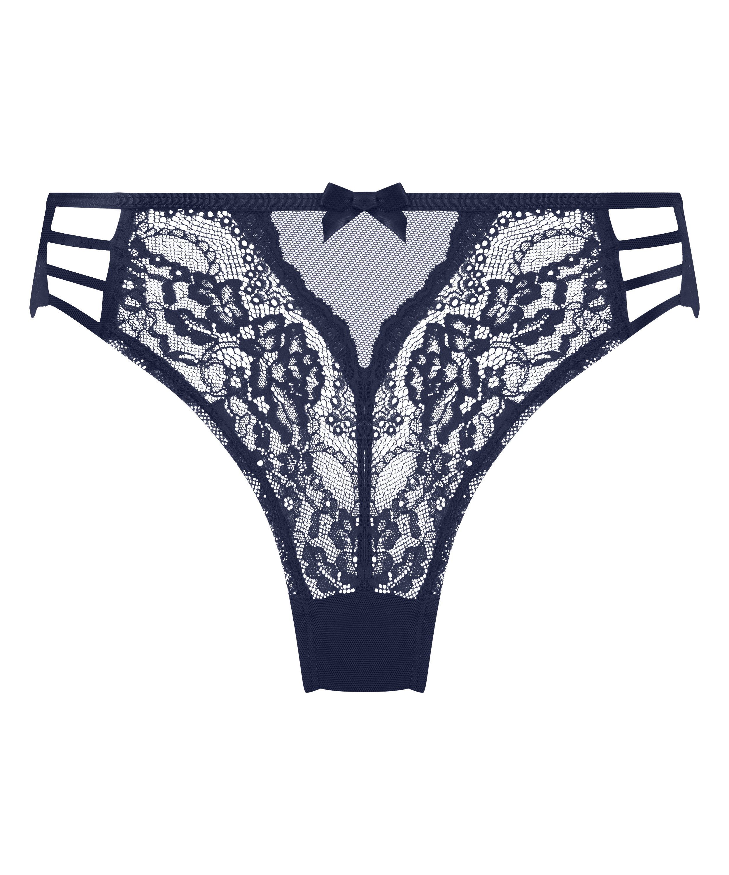 Slip brésilien Belle, Bleu, main