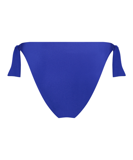 Slip de Bikini Cheeky Santorini, Bleu