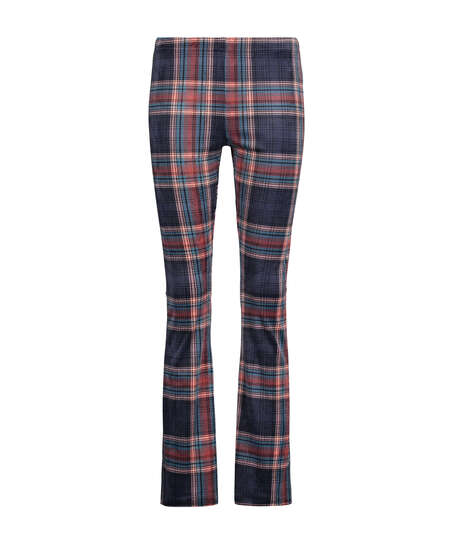 Tall Legging Velours, Bleu