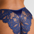 Culotte brésilienne jambes hautes Grace, Bleu