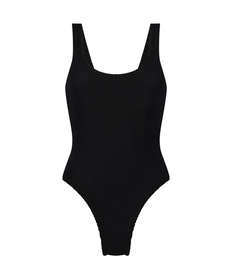 Maillot de bain Shaping Crinkle, Noir