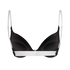 Soutien-gorge à armatures préformé push-up Transparant, Noir