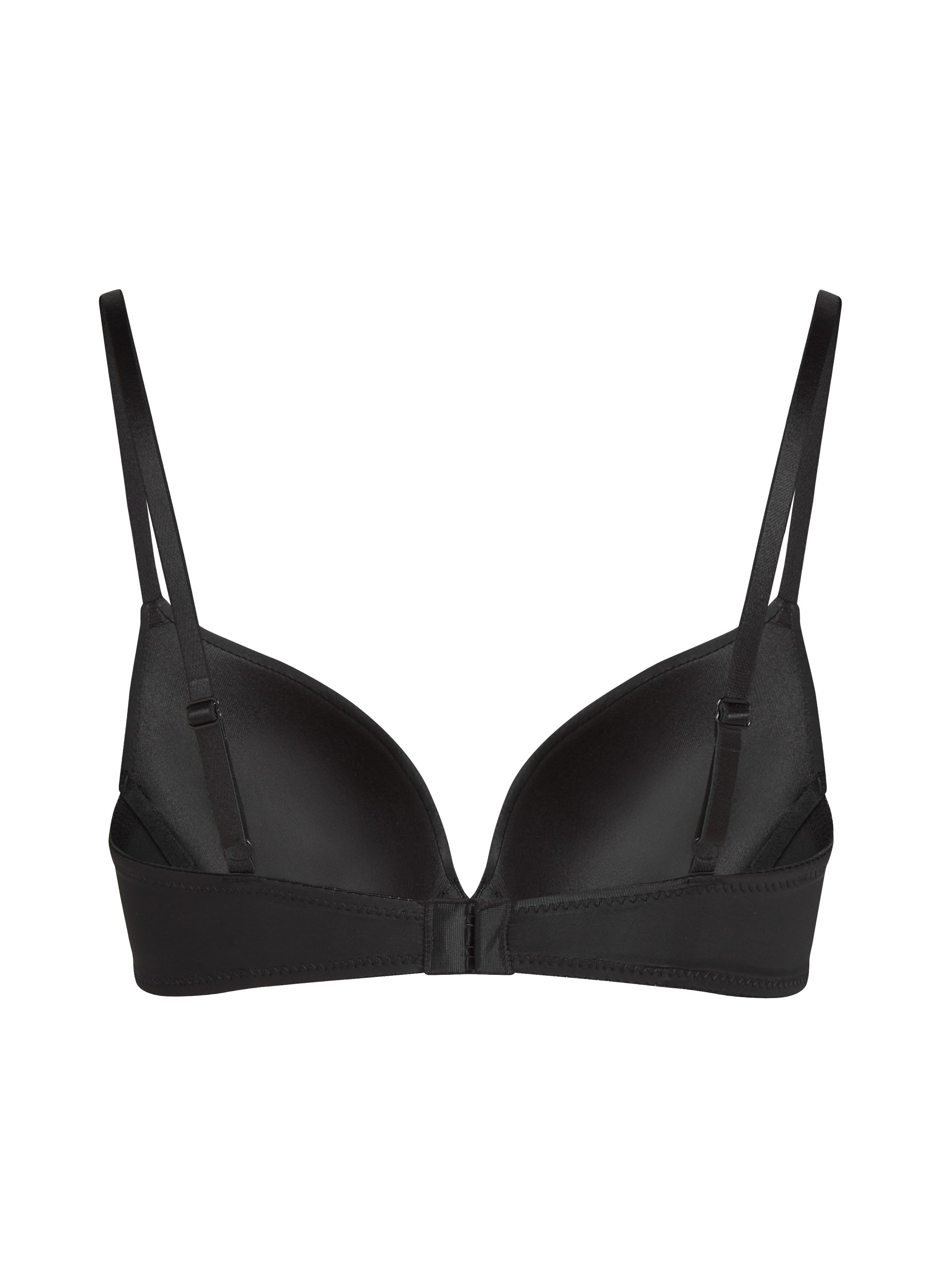Soutien-gorge &agrave; armatures pr&eacute;form&eacute; Plunge, Noir, main