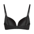 Soutien-gorge &agrave; armatures pr&eacute;form&eacute; Plunge, Noir