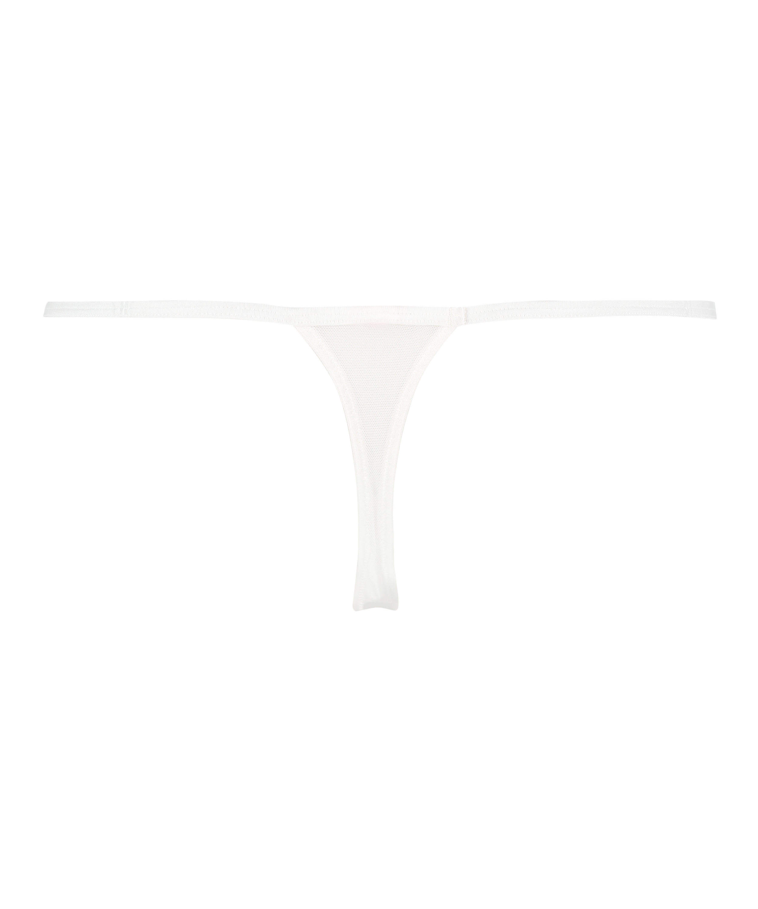 String tanga Magda, Blanc, main