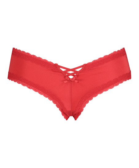 Slip brésilien v-shape Vixon, Rouge