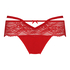Boxer String Cara, Rouge