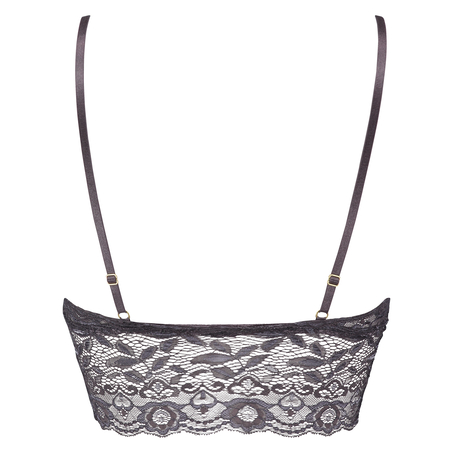 Brassière longline Fancy, Gris