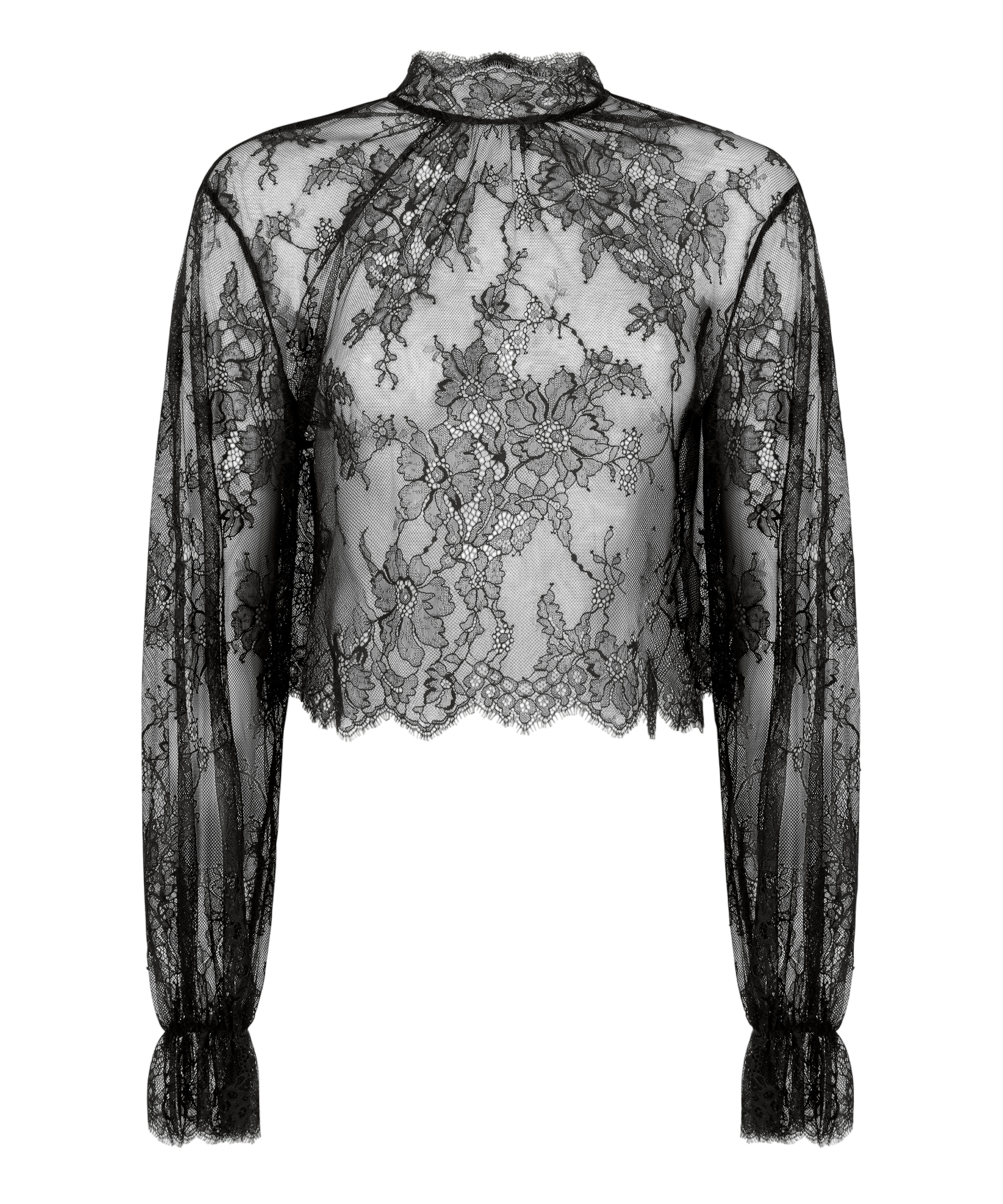 Haut de pyjama Cecilia, Noir, main