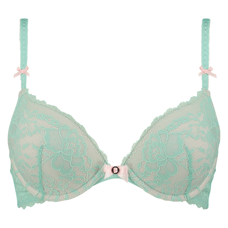 Soutien-gorge à armatures préformé push-up Theresa, Bleu