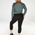 Sweat HKMX en maille, Vert