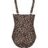 Maillot de bain Leopard, Beige