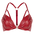 Soutien-gorge à armatures préformé push-up Faye, Rouge