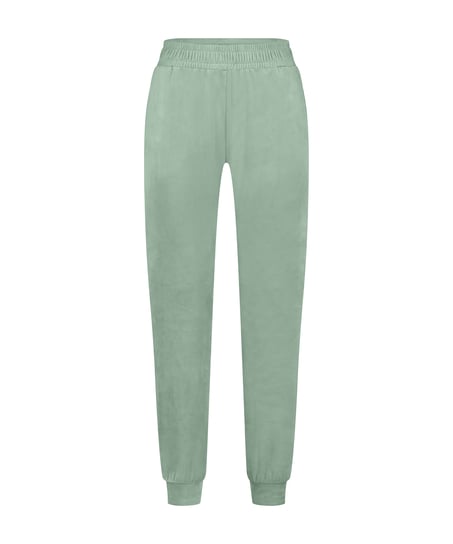 Pantalon de jogging Velours, Vert