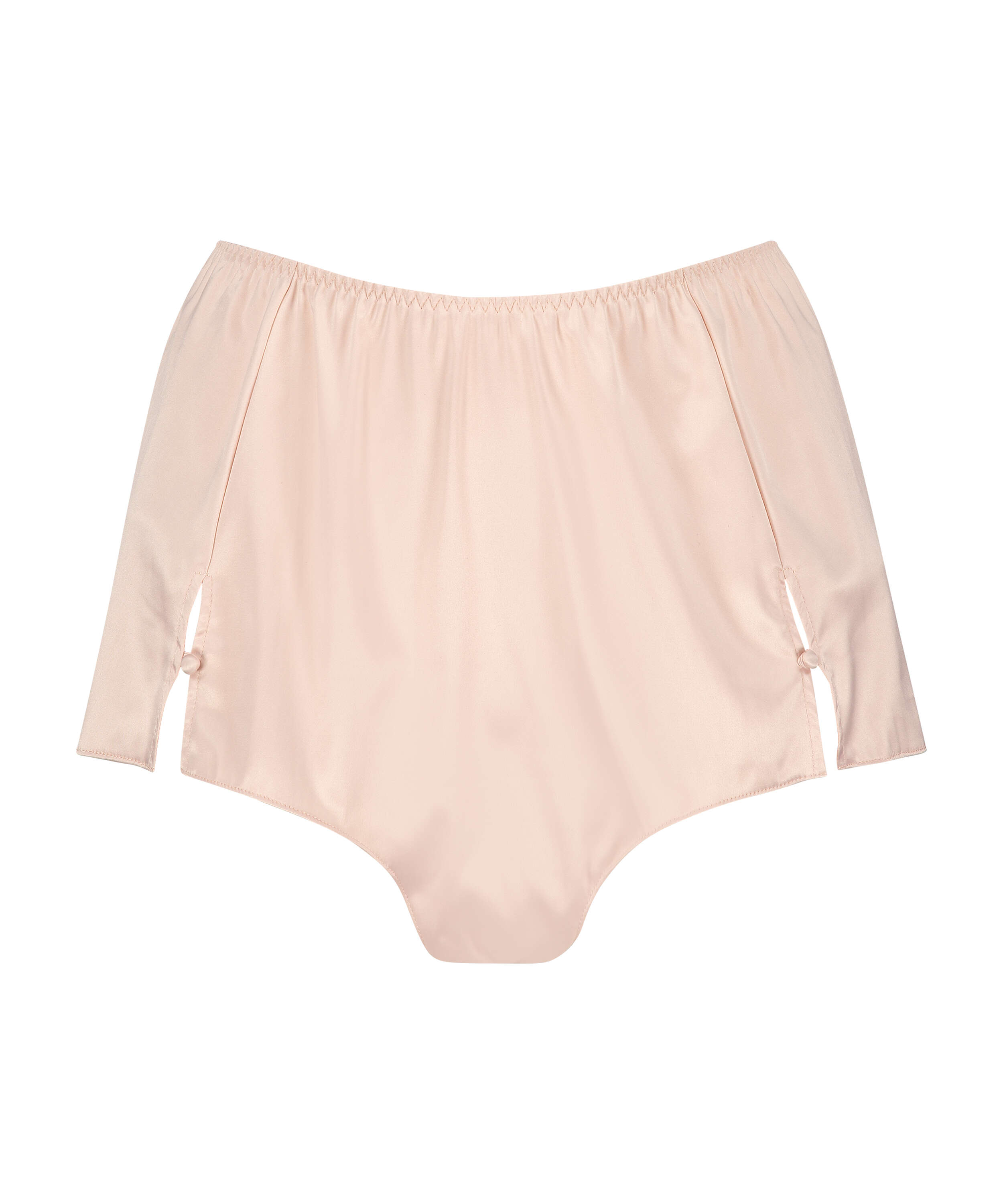 Shorts Satin Amelia Tap, Rose, main