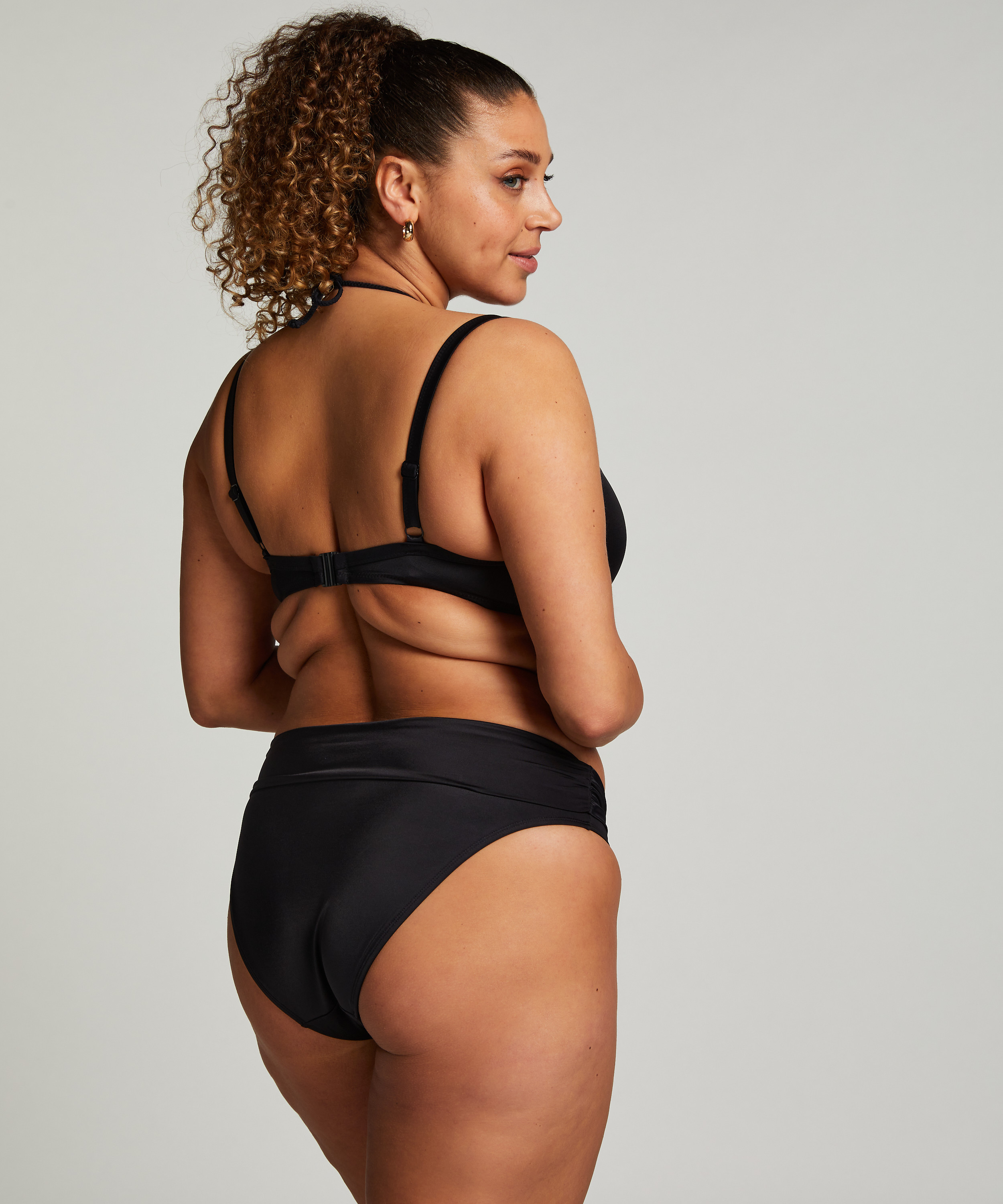 Slip de Bikini Rio Luxe, Noir, main