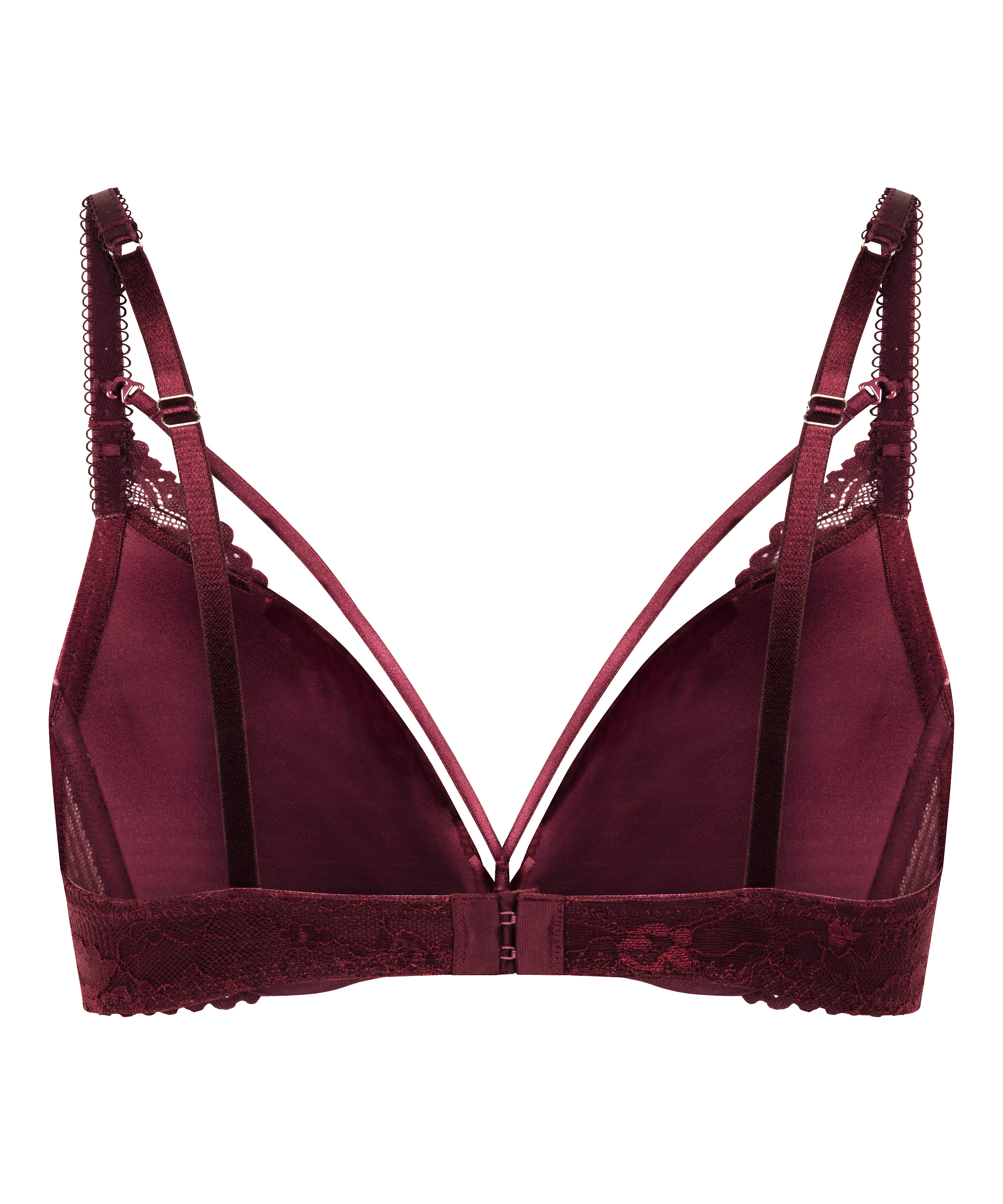 Soutien-gorge push-up à armatures préformé Isadora, Rouge, main