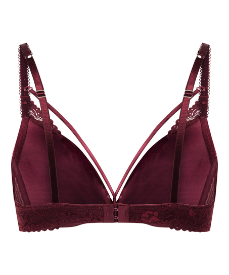 Soutien-gorge push-up à armatures préformé Isadora, Rouge