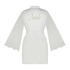 Kimono Satin Bride, Blanc