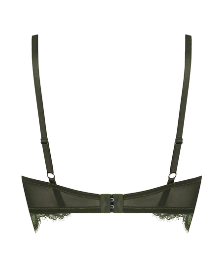 Soutien-gorge bustier à armatures préformé Saffron, Vert