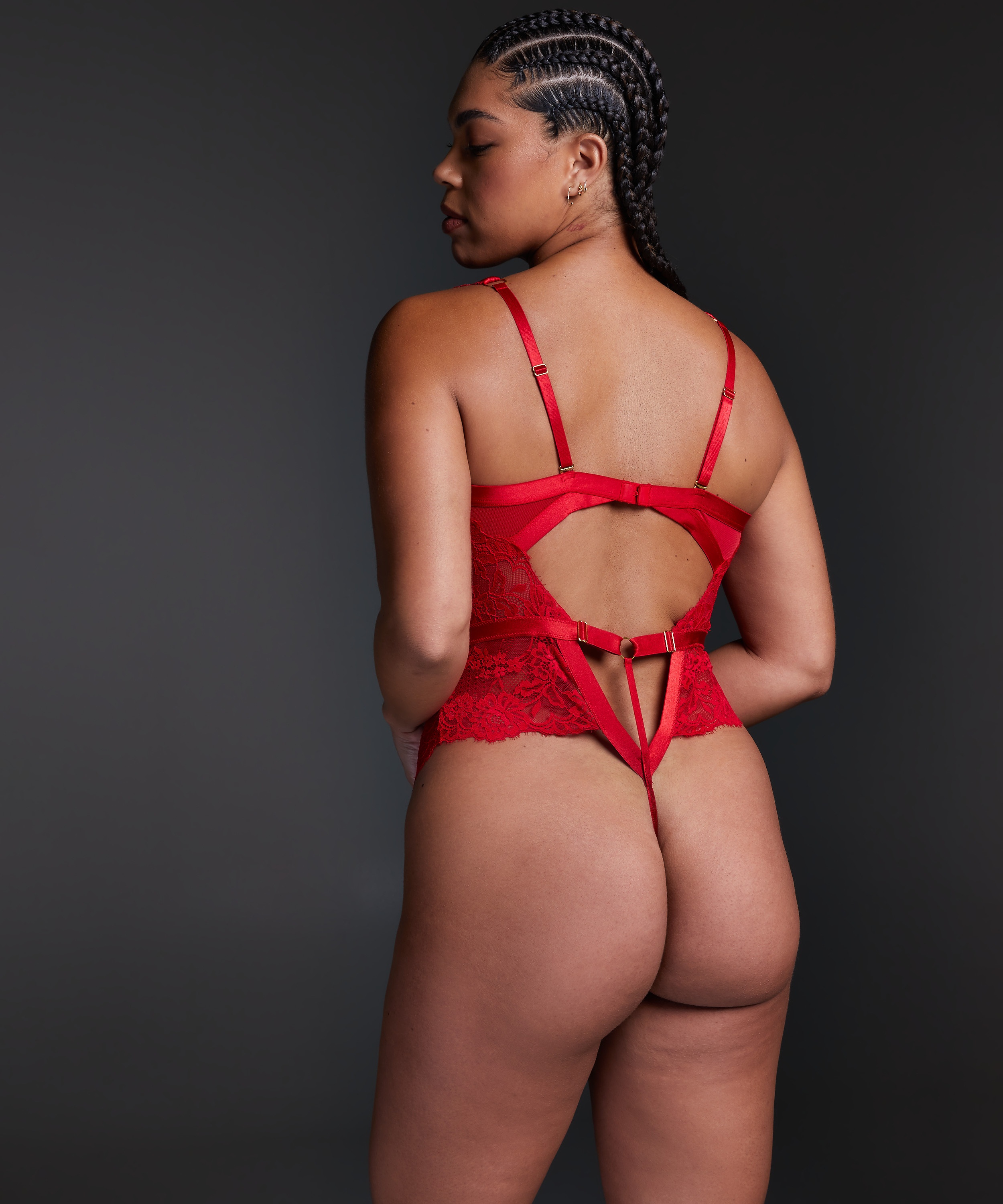 Private Body Taylor Curvy, Rouge, main
