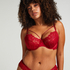 Soutien-gorge à armatures non-préformé Charlotta, Rouge