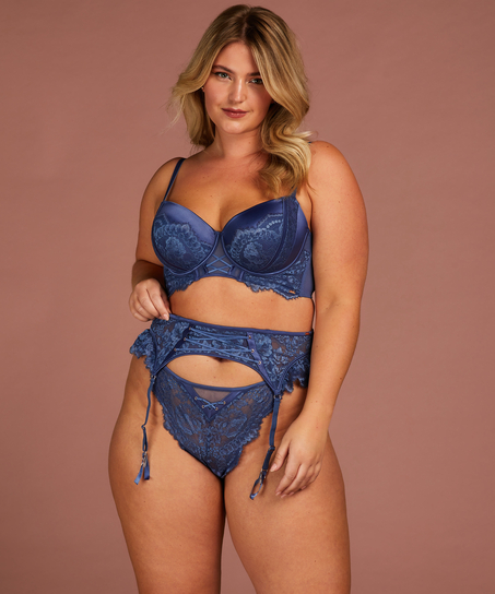 Porte-jarretelles Daan, Bleu