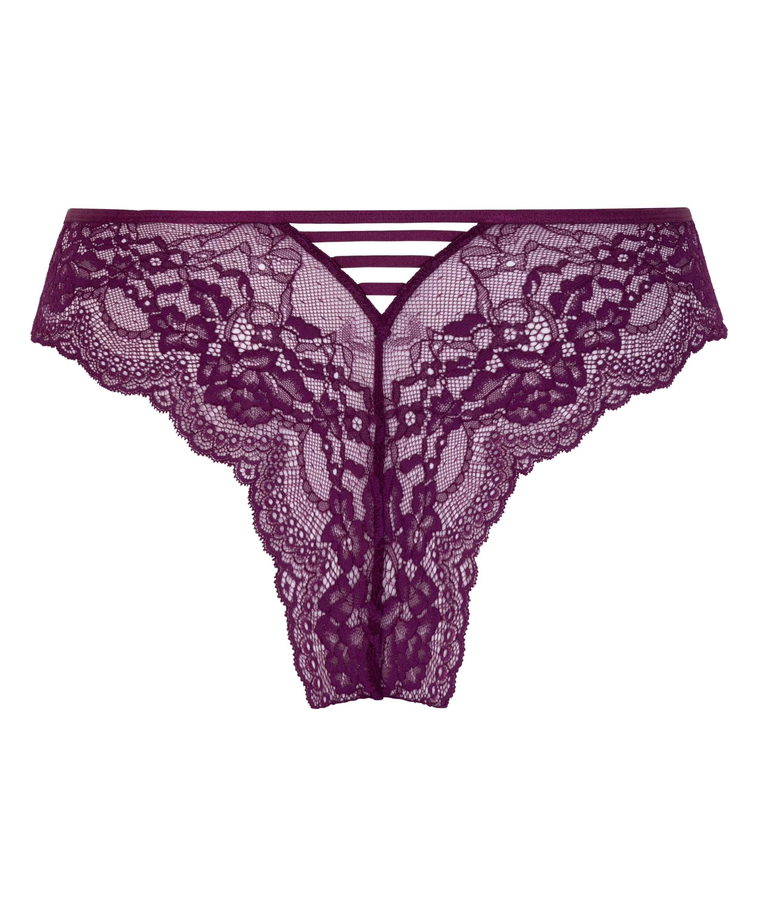 Slip brésilien Belle, Violet, main