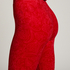 Legging en velours, Rouge