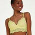 Soutien-gorge préformé sans armatures longline Shiloh, Jaune