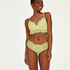Soutien-gorge préformé sans armatures longline Shiloh, Jaune