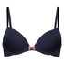 Soutien-gorge à armatures préformé Plunge, Bleu