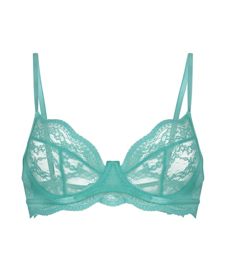 Soutien-gorge non-rembourr&eacute; &agrave; armatures Isabelle, Vert