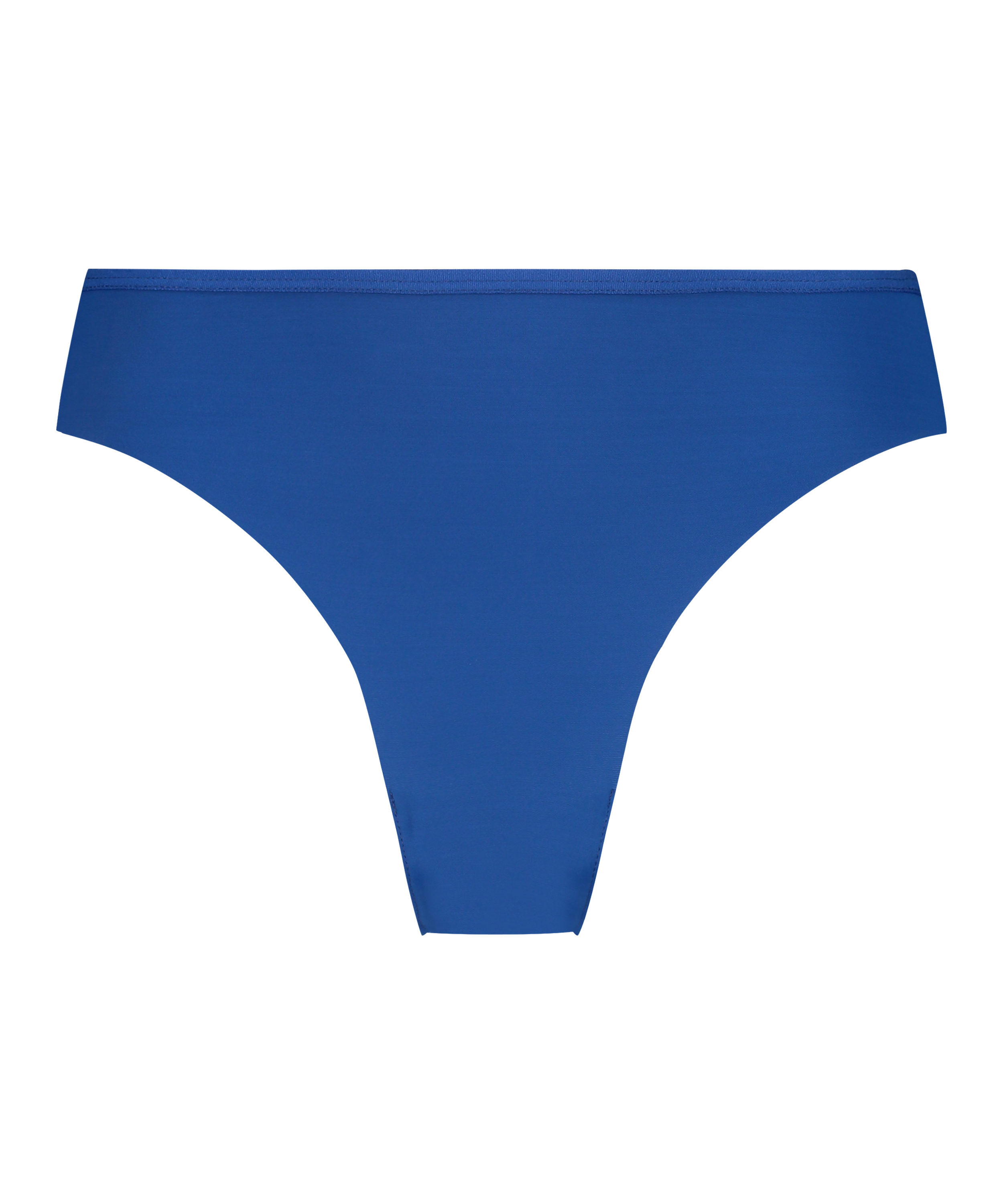 Slip brésilien Invisible Lace Back, Bleu, main