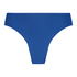 Slip brésilien Invisible Lace Back, Bleu