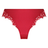 Slip brésilien Charlotta, Rouge