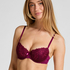 Soutien-gorge à armatures rembourré Margot, Violet