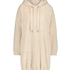 Robe snuggle polaire femme, Beige